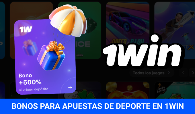 Bonos deportivos 1win apuestas múltiples