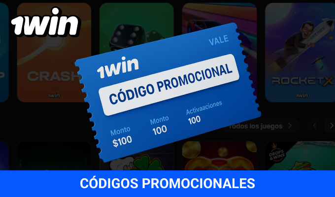Códigos promocionales 1win jugadores de América Latina