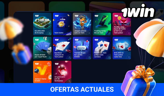 Promociones activas 1win para jugadores latinos