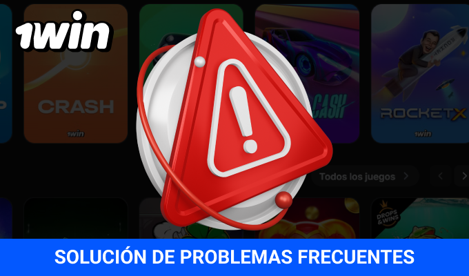 Cómo solucionar errores en app 1win