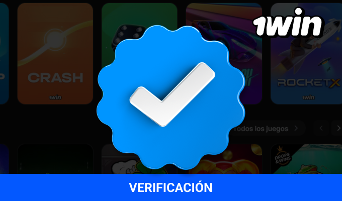 Verificación de cuenta de 1win