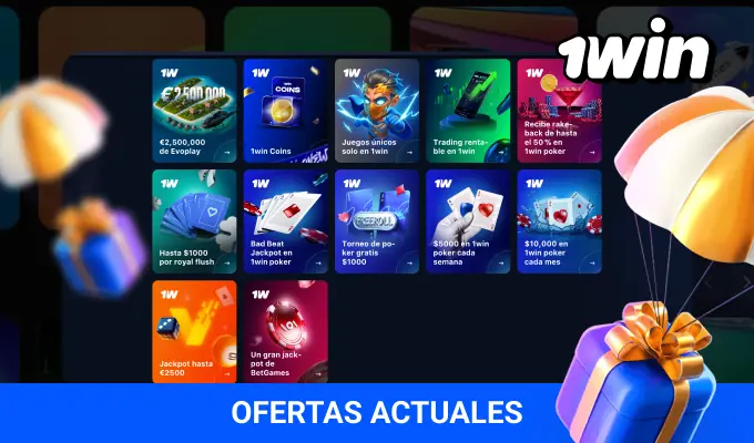 Promociones activas 1win para jugadores colombianos